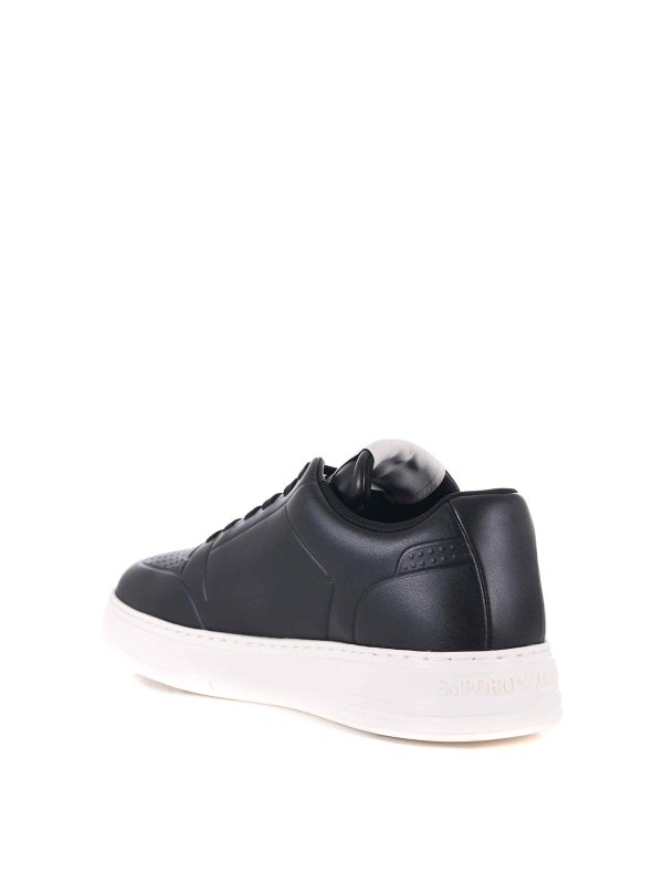 Leather Sneakers shop online: EMPORIO ARMANI