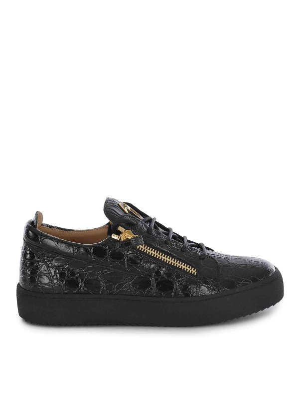 GIUSEPPE ZANOTTI: sneakers - Sneaker fatte in pelle
