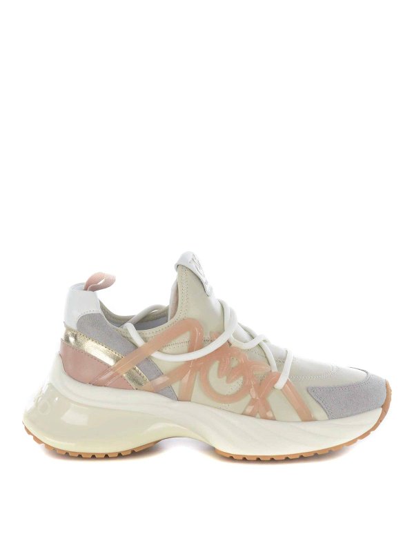 Pinko: trainers - Slip-On Sneakers  in Technical Fabric