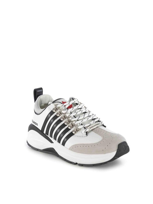 The Best Shops DSQUARED2: sneakers - Sneaker fatte in pelle