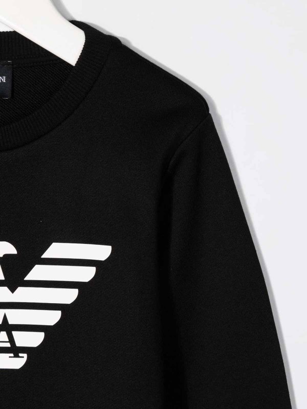 The Best Shops EMPORIO ARMANI: スウェット＆セーター - スウェットシャツ/セーター - 黒