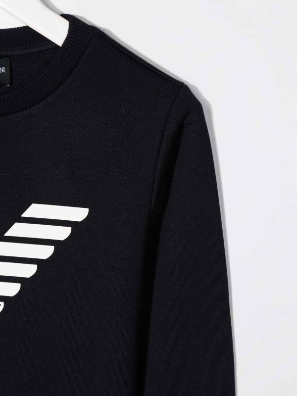 The Best Shops EMPORIO ARMANI: スウェット＆セーター - スウェットシャツ/セーター - ダークブルー