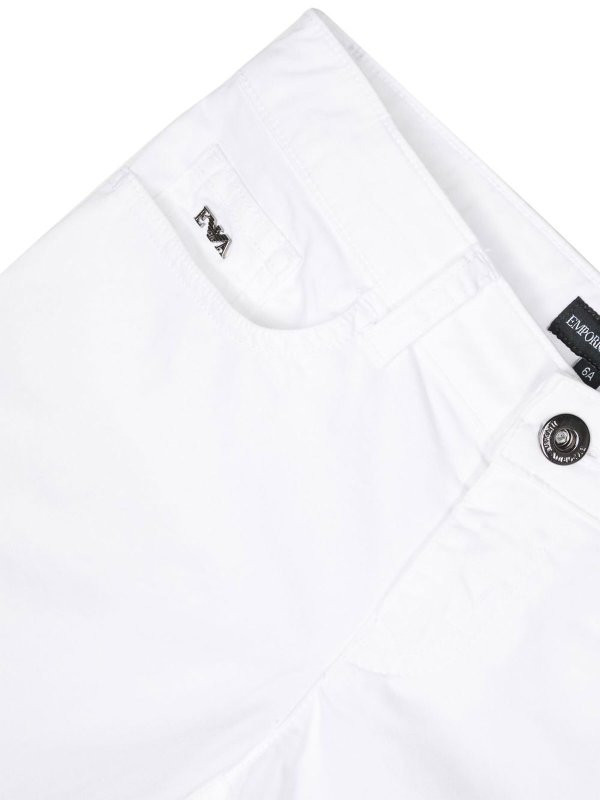 The Best Shops EMPORIO ARMANI: トラウザーショーツ - ショートパンツ - 白