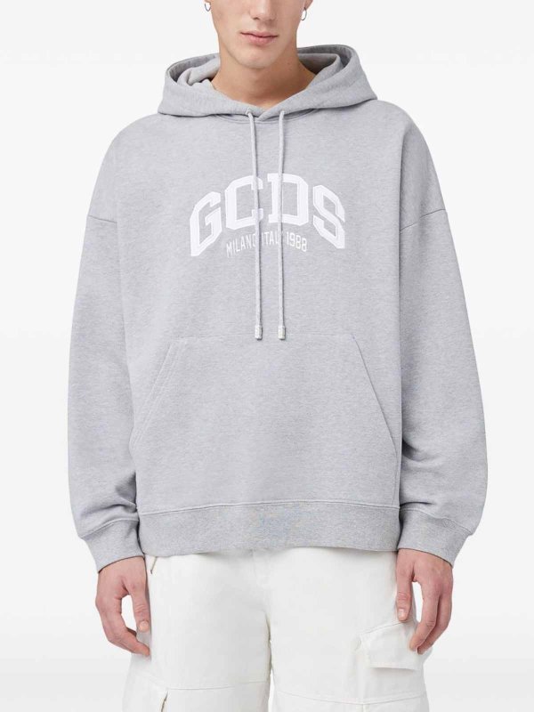 スウェットシャツ/セーター - グレー shop online: GCDS