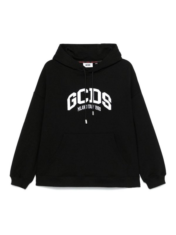 GCDS: スウェット＆セーター - スウェットシャツ/セーター - 黒