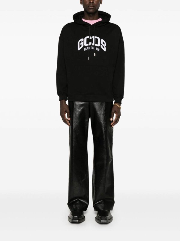 The Best Shops GCDS: スウェット＆セーター - スウェットシャツ/セーター - 黒