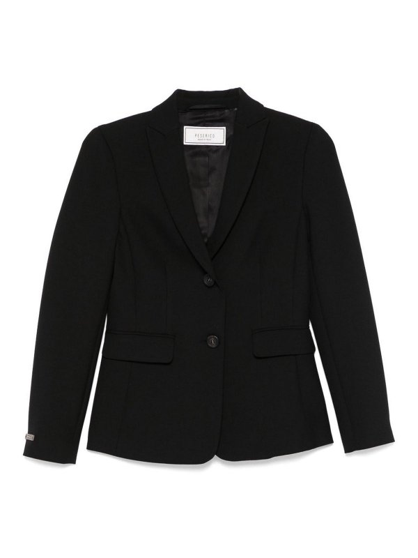 PESERICO: Blazer - Blazer - Negro