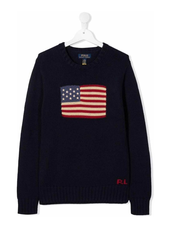 RALPH LAUREN: maglia collo rotondo - Maglione