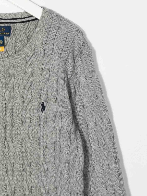 RALPH LAUREN: maglia collo rotondo online - Maglione