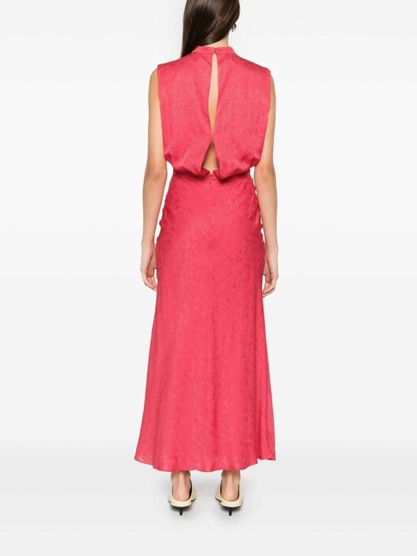 SALONI: Vestidos largos online - Vestido Largo - Fucsia