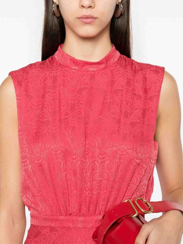 SALONI buy online Vestido Largo - Fucsia