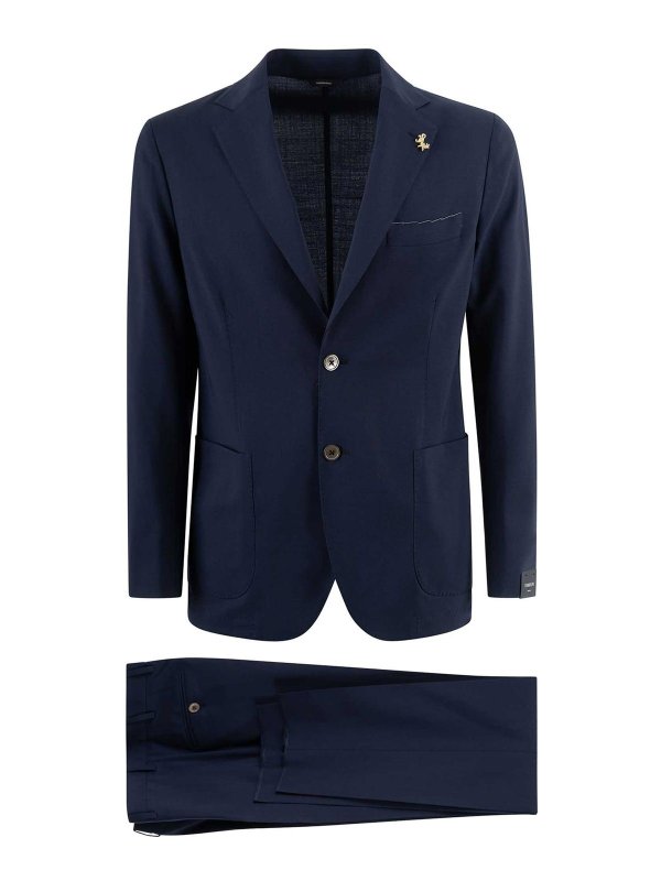 TOMBOLINI: Costumes décontractés - Costume Décontracté - Bleu