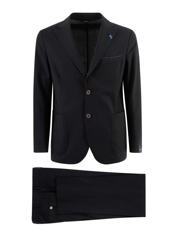 TOMBOLINI: カジュアルスーツ - カジュアルスーツ - 黒