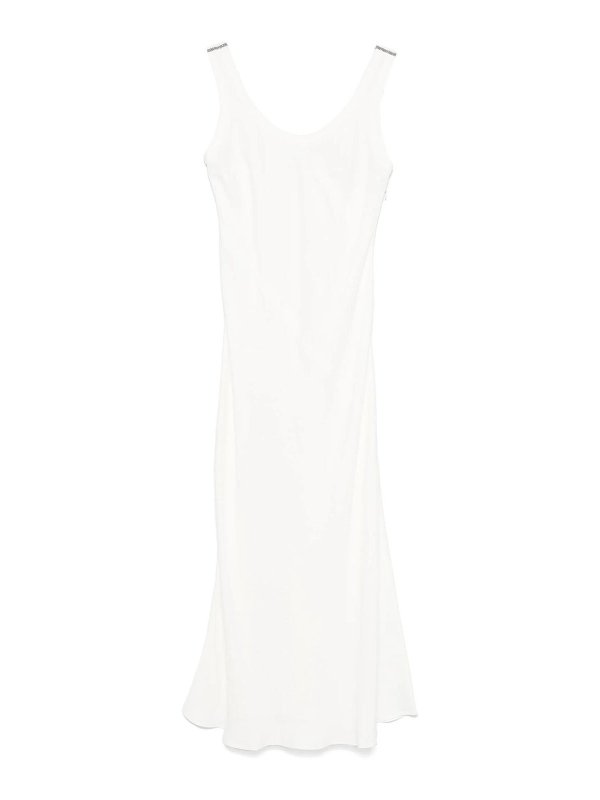 BRUNELLO CUCINELLI: Maxi robe - Maxi Robe - Blanc