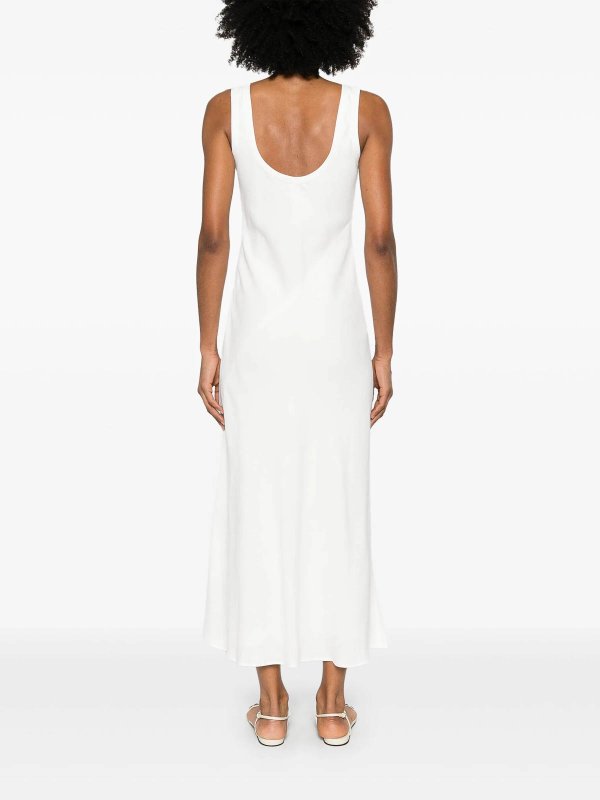 The Best Shops BRUNELLO CUCINELLI: Maxi robe - Maxi Robe - Blanc