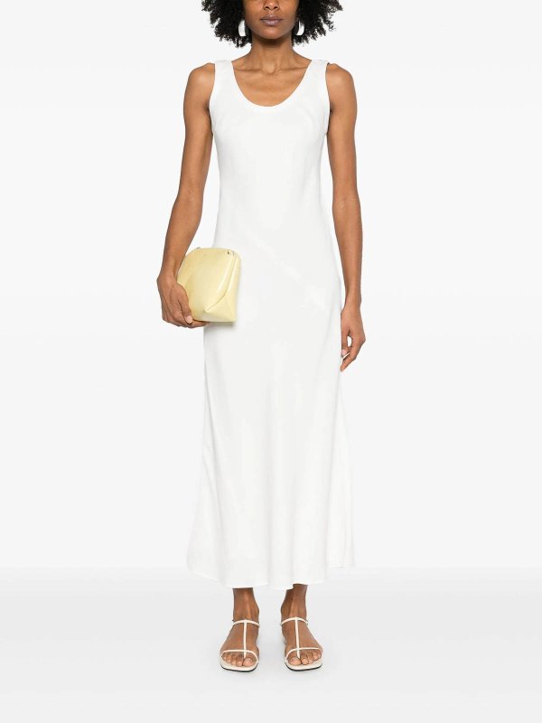 Maxi Robe - Blanc shop online: BRUNELLO CUCINELLI