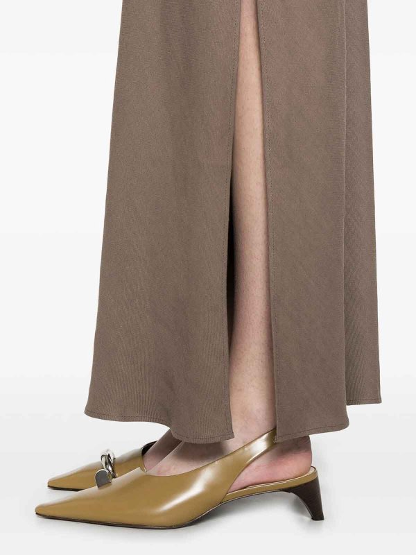 Brunello Cucinelli Skirt - Taupe - Women | MH126G3396C2925