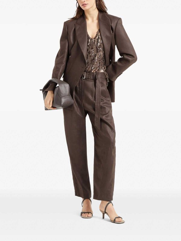 BRUNELLO CUCINELLI buy online ショートパンツ - ブラウン