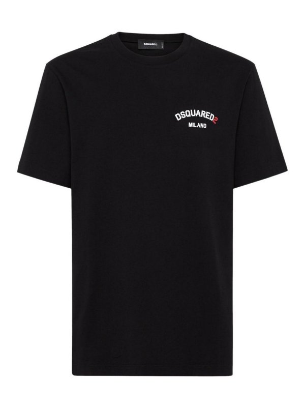 DSQUARED2: T-shirts - T-Shirt - Schwarz