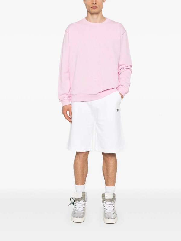 GCDS buy online クルーネック - ヌードカラー