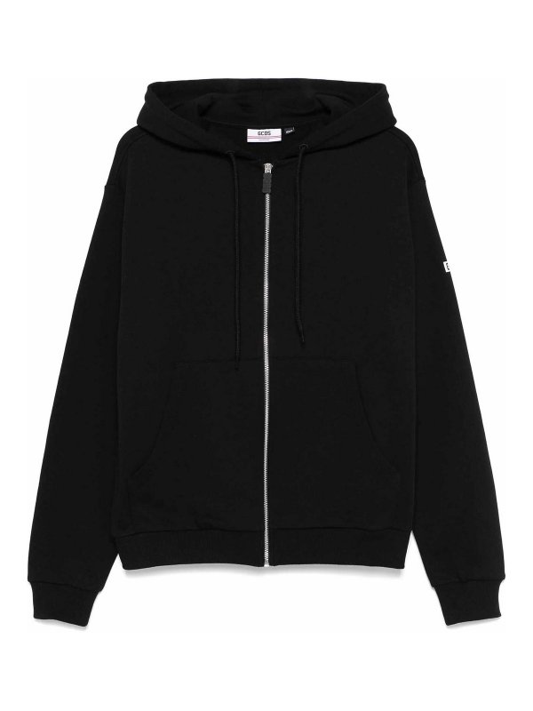 GCDS: Sweatshirts & Sweaters - Zip Hoodie