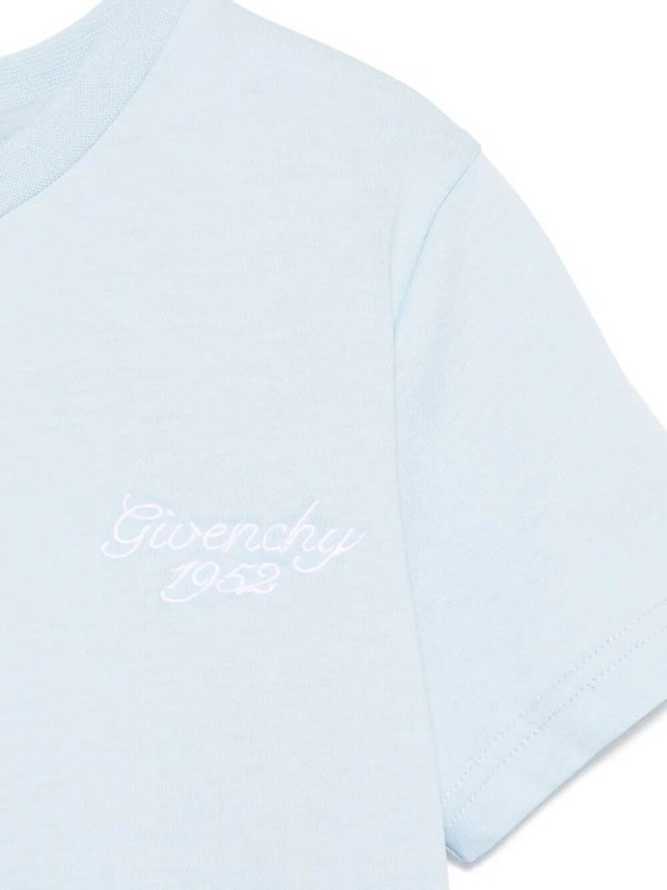 GIVENCHY: Camisetas online - Camiseta - Azul Claro