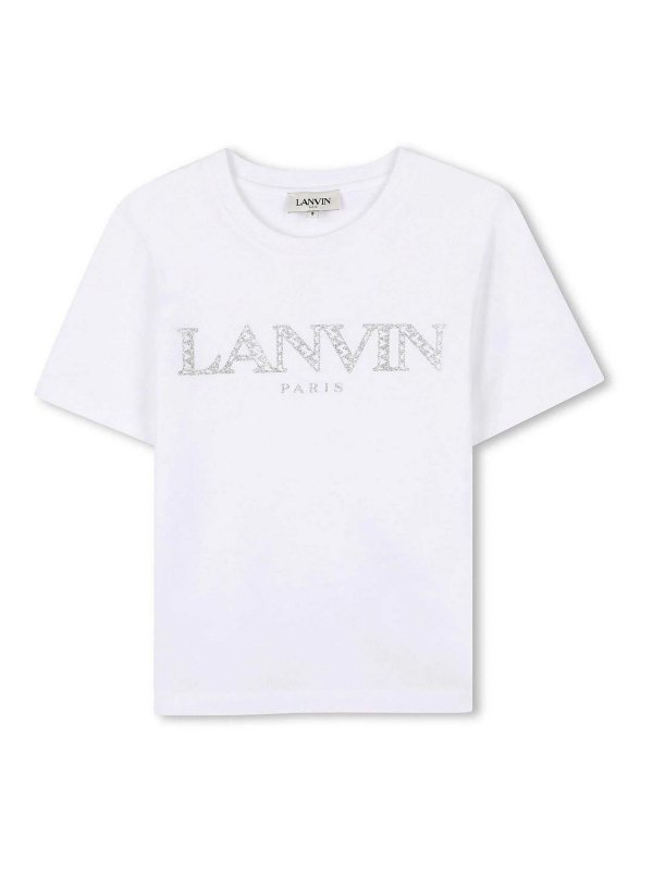 LANVIN: T-shirts - T-Shirt - Blanc