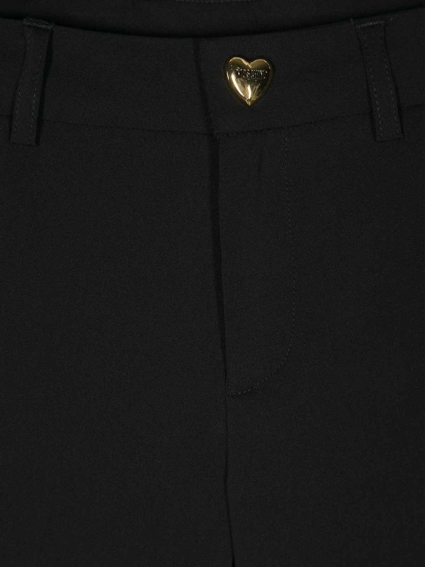 The Best Shops Moschino Kids: トラウザーショーツ - ショートパンツ - 黒