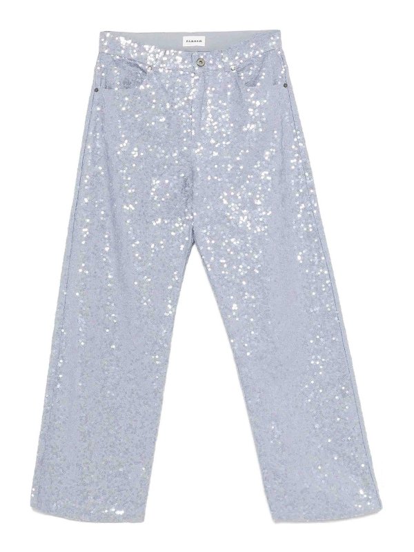 P.A.R.O.S.H.: Bootcut - Bootcut Jeans - Blau