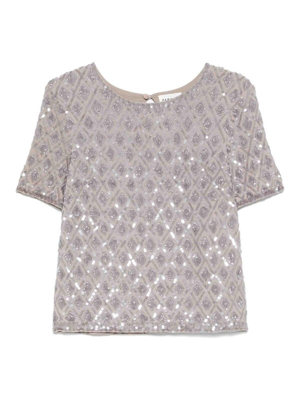 P.A.R.O.S.H.: Tops und Tank Tops - Top - Hellrosa