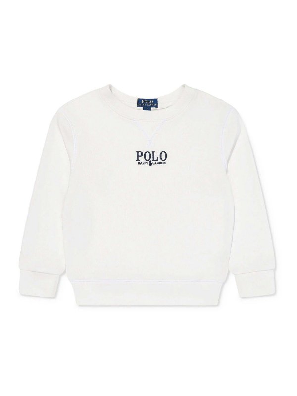 RALPH LAUREN: Sudaderas y suéteres - Sudadera - Blanco
