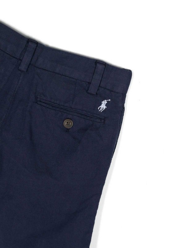 The Best Shops RALPH LAUREN: トラウザーショーツ - ショートパンツ - ダークブルー