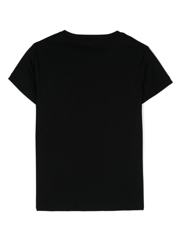 Balmain: T-shirts online - T-Shirt - Schwarz