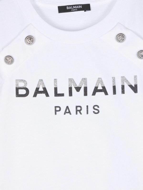 The Best Shops Balmain: Camisetas - Camiseta - Blanco