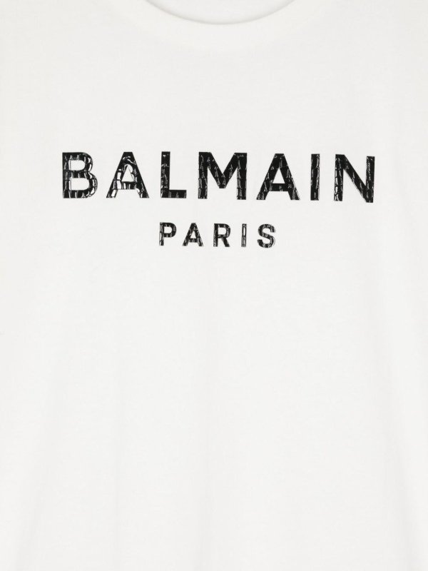 Balmain: Tシャツ online - Tシャツ - 白