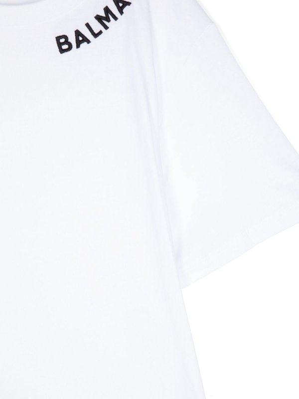 The Best Shops Balmain: Camisetas - Camiseta - Blanco