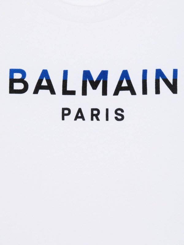 Balmain: T-shirts online - T-Shirt - Weiß