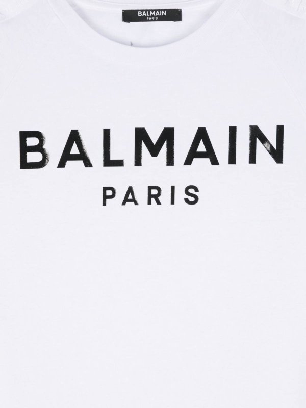 The Best Shops Balmain: Camisetas - Camiseta - Blanco