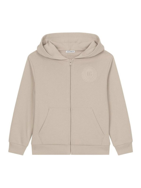Dolce & Gabbana Jr: Sweatshirts & Sweaters - Zip Hoodie