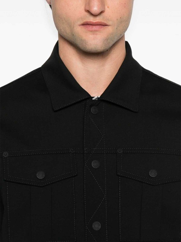 The Best Shops DSQUARED2: カジュアルジャケット - カジュアルジャケット - 黒