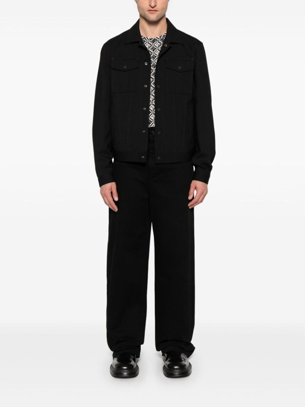 カジュアルジャケット - 黒 shop online: DSQUARED2