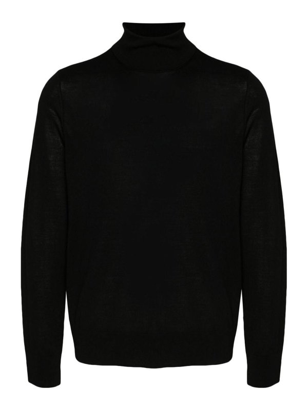 DSQUARED2: Cuellos altos y polos - Suéter Con Cuello Alto - Negro