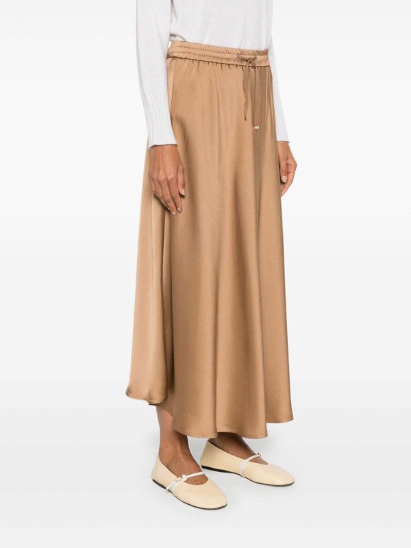 HERNO buy online 膝丈/ミディスカート - キャメル