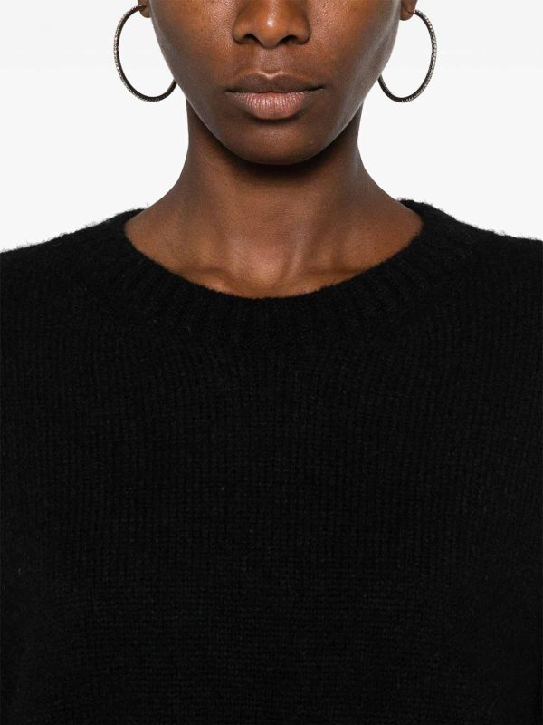 The Best Shops HERNO: Col bateau - Pull Col Bateau - Noir