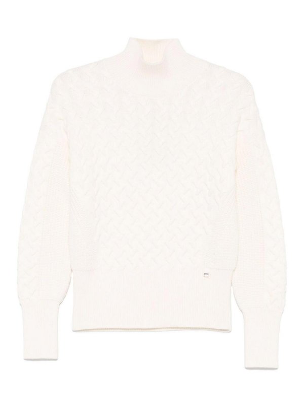 HERNO: ボートネック - ボートネック - ベージュ