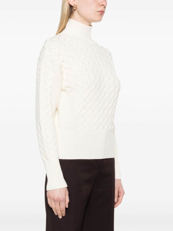 The Best Shops HERNO: ボートネック - ボートネック - ベージュ