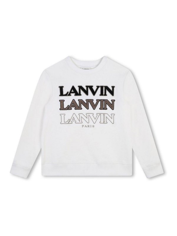 LANVIN: Sweatshirts und Pullover - Sweatshirt - Weiß