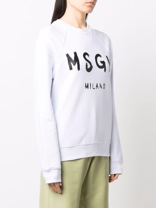 m.s.g.m. buy online Sweat-Shirts - Blanc