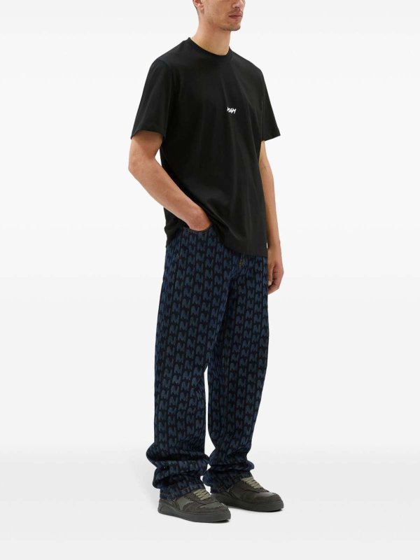 m.s.g.m. buy online Tシャツ - 黒