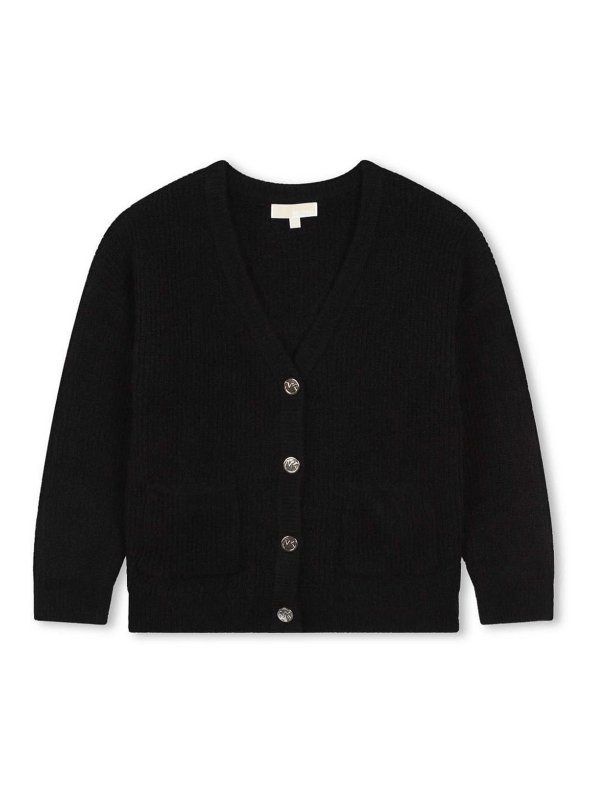 MICHAEL KORS: カーディガン - カーディガン - 黒